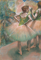 Dancers, Pink and Green<br/>(Danseuses, rose et vert)Edgar Degas