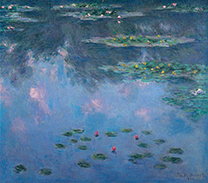 Water-Lilies<br/>(Nymphéas)Claude Monet