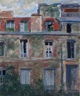 《建物（パリの窓より）》1972年