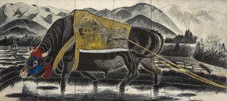 《牛図 さみだれ》昭和9（1934）年