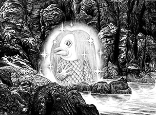 《アマビエ》©︎水木プロダクション